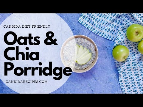 Vegan Candida Recipe for Breakfast: Chia Porridge With Green Apples