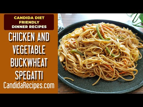 Earthy Vegetable & Chicken Buckwheat Pasta