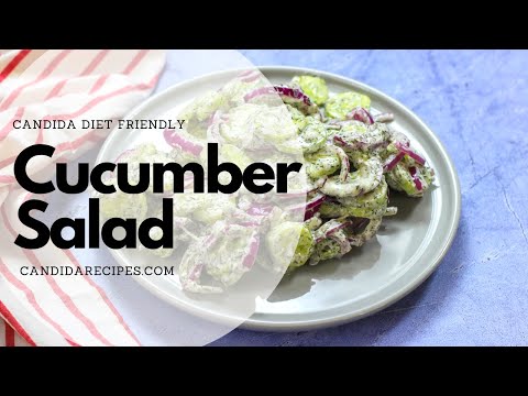 3 Ingredient Cucumber Salad