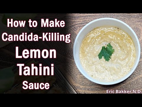 Recipe for Candida Diet: Lemon Tahini Sauce