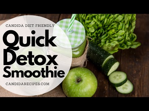 Candida Friendly Recipe: The Ultimate Detox Smoothie (Green Apple, Celery, Parsley, Cucumber)