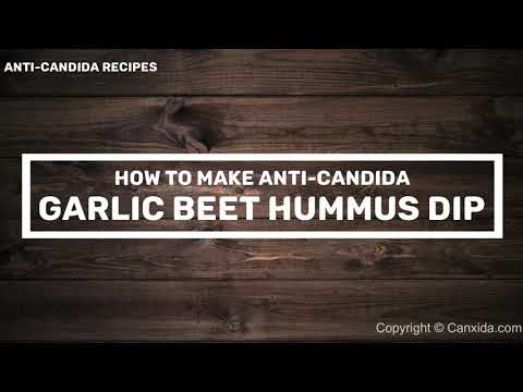  Garlic Beet Hummus Dip